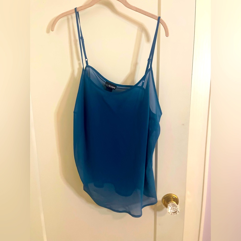 Sheer Adjustable Strap Cami